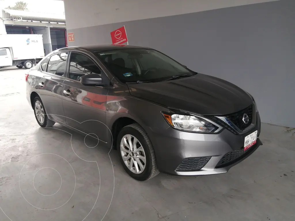 foto Nissan Sentra Sense usado (2018) color Granito precio $199,900