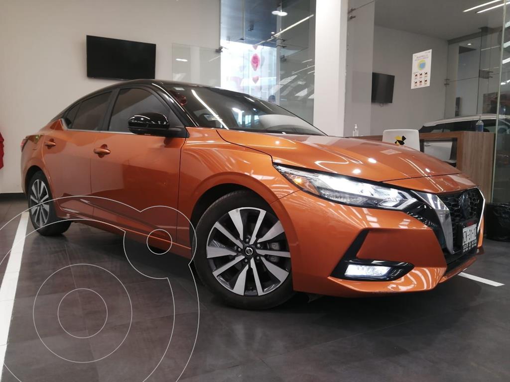 foto Nissan Sentra Exclusive Bi-tono Aut usado (2020) color Naranja precio $469,300