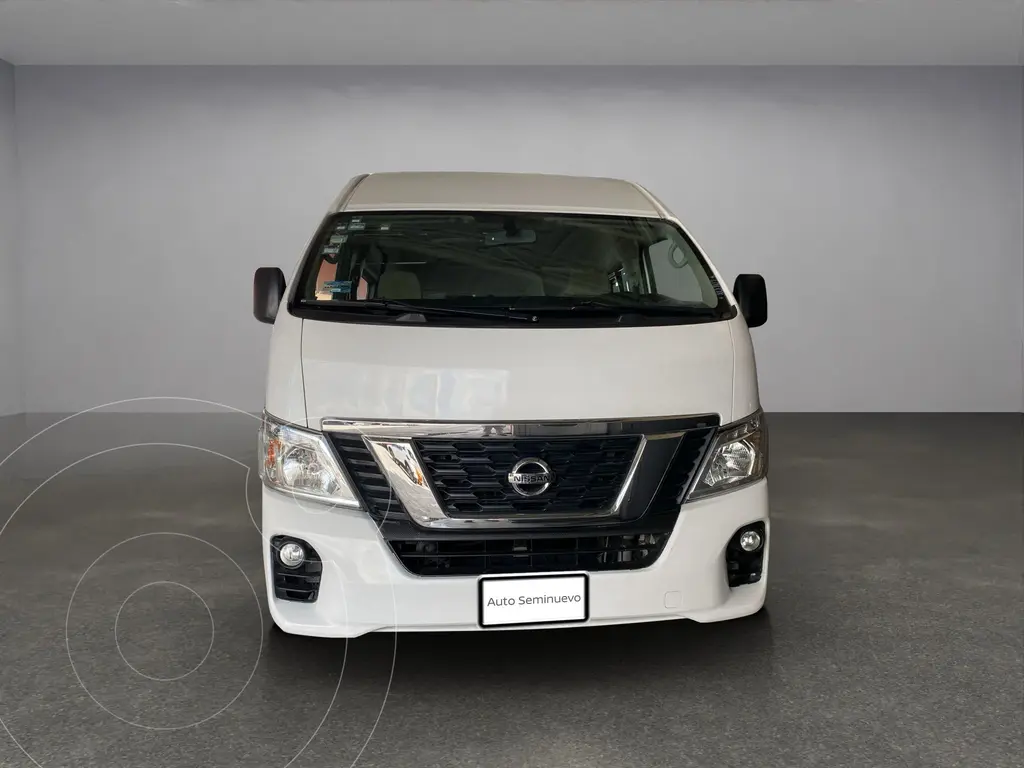 foto Nissan Urvan 15 Pas Amplia Aa Pack Seguridad usado (2020) color Blanco precio $499,900