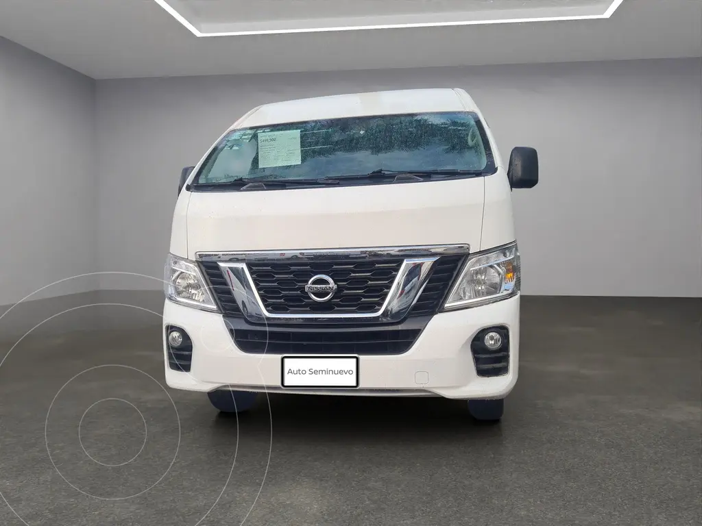 foto Nissan Urvan 15 Pas Amplia Aa Pack Seguridad usado (2020) color Blanco precio $499,900
