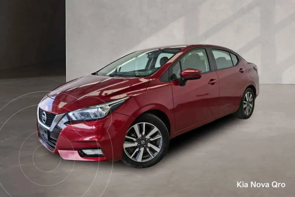 foto Nissan Versa Advance Aut usado (2020) color Rojo precio $248,000
