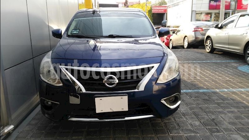 foto Nissan Versa 4P SENSE L4/1.6 MAN usado (2018) color Azul Marino precio $195,000