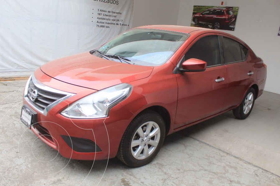 foto Nissan Versa Sense usado (2019) color Rojo precio $209,000