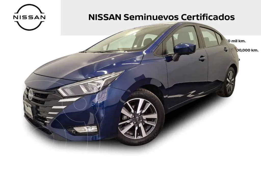 foto Nissan Versa Advance Aut usado (2023) color Azul precio $305,000
