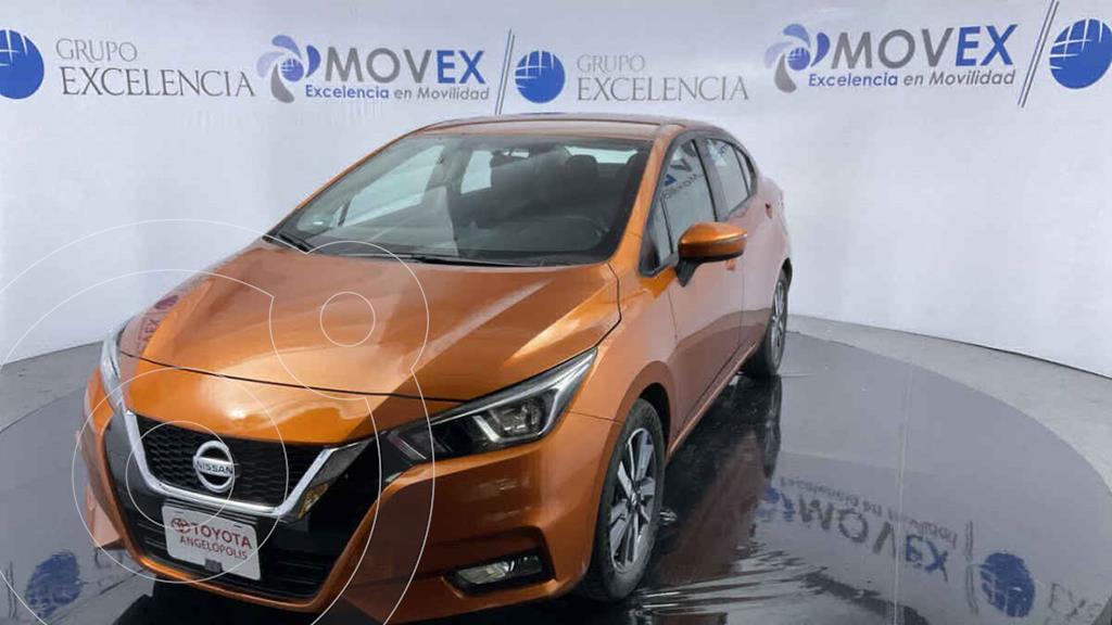 foto Nissan Versa Advance usado (2020) color Naranja precio $265,000