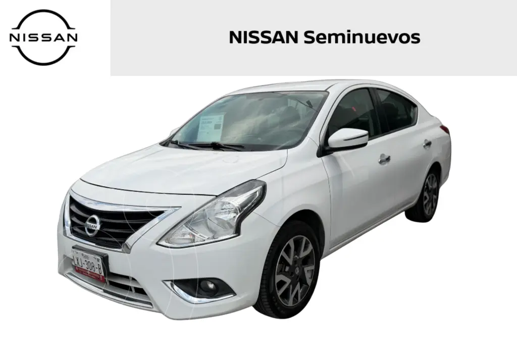 foto Nissan Versa Exclusive Aut usado (2018) color Blanco precio $212,000