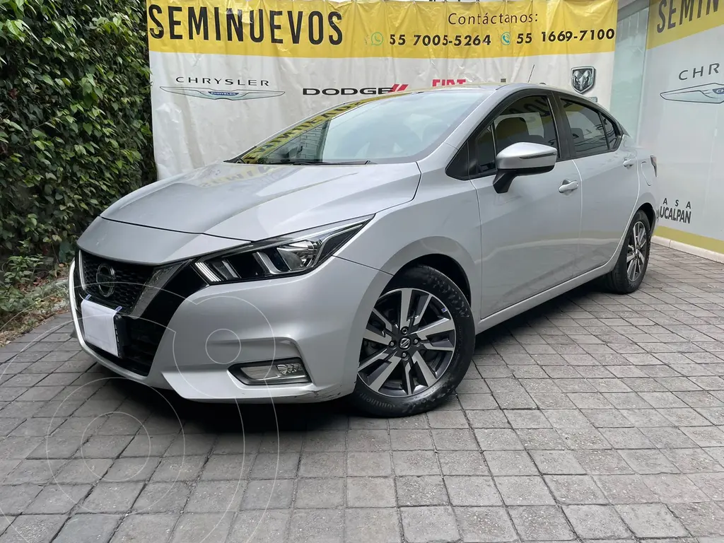 foto Nissan Versa Advance financiado en mensualidades enganche $31,490