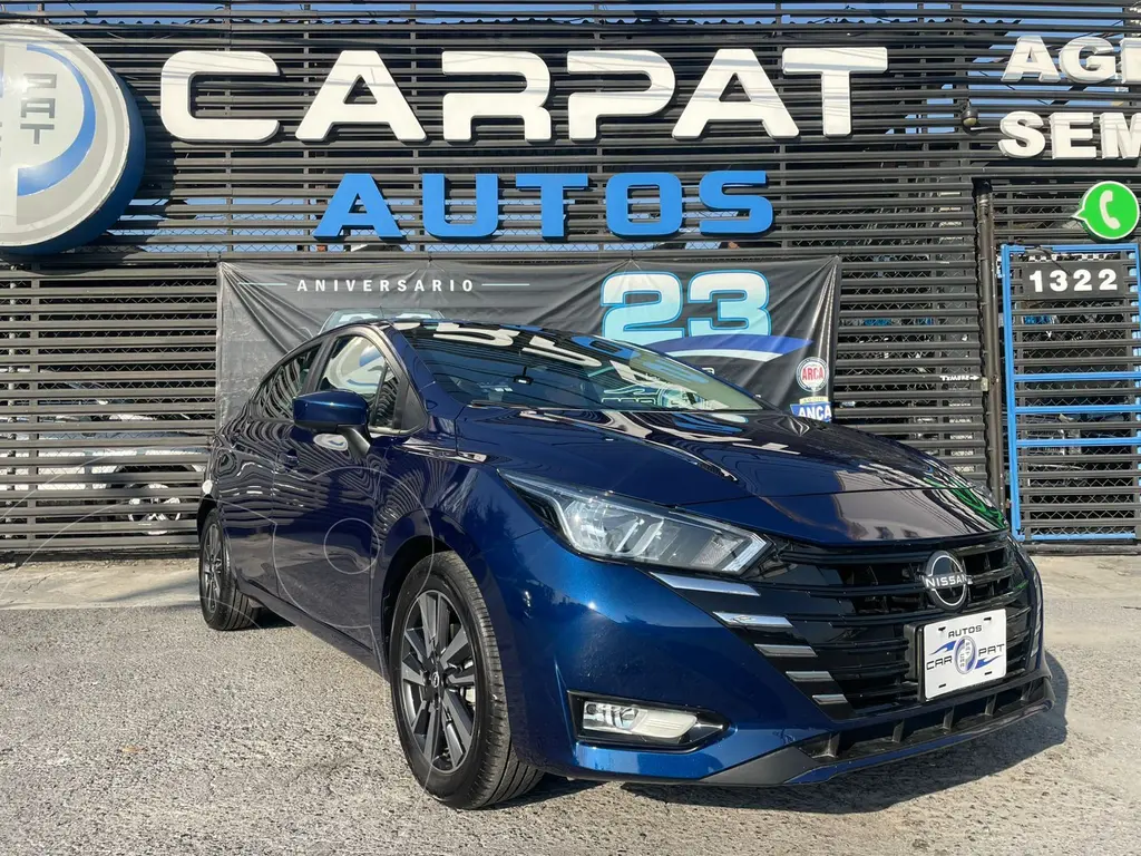 foto Nissan Versa Advance financiado en mensualidades enganche $70,180 mensualidades desde $7,314