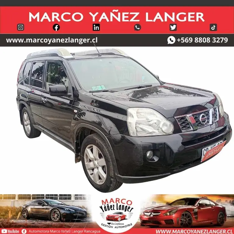 foto Nissan X-Trail 2.5 S Aut usado (2009) color Negro precio $6.990.000