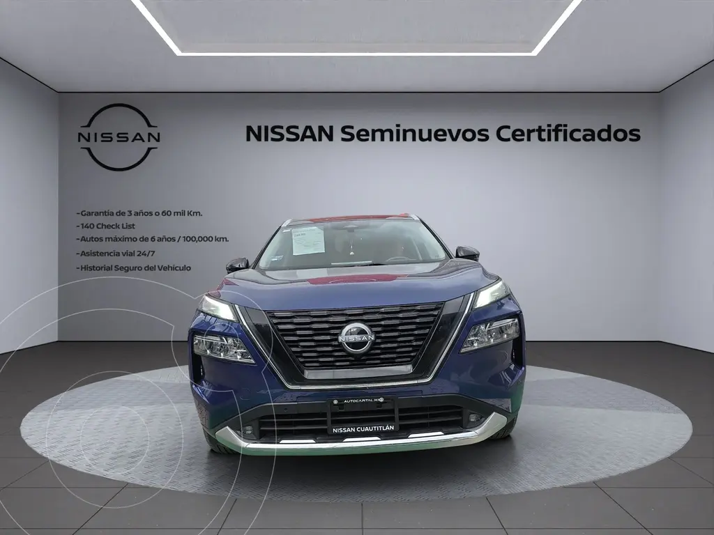 foto Nissan X-Trail Platinum 2 Filas usado (2023) color Azul precio $550,000
