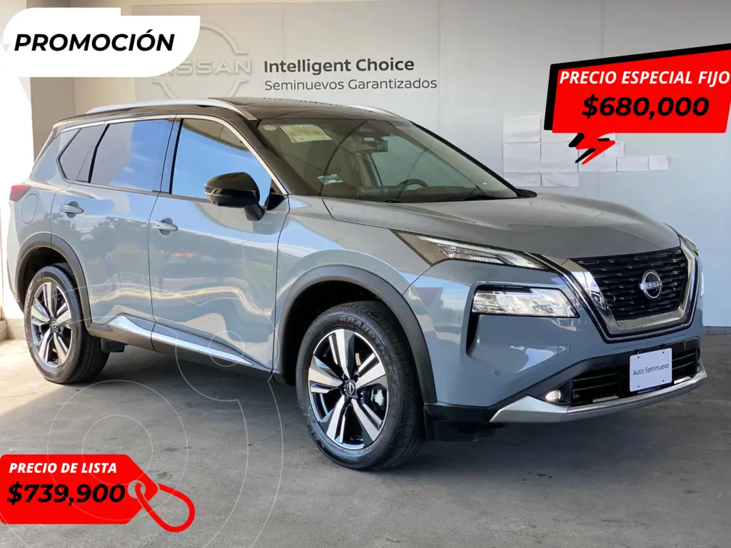 foto Nissan X-Trail Platinum Plus 2 Filas usado (2023) color Gris precio $680,000