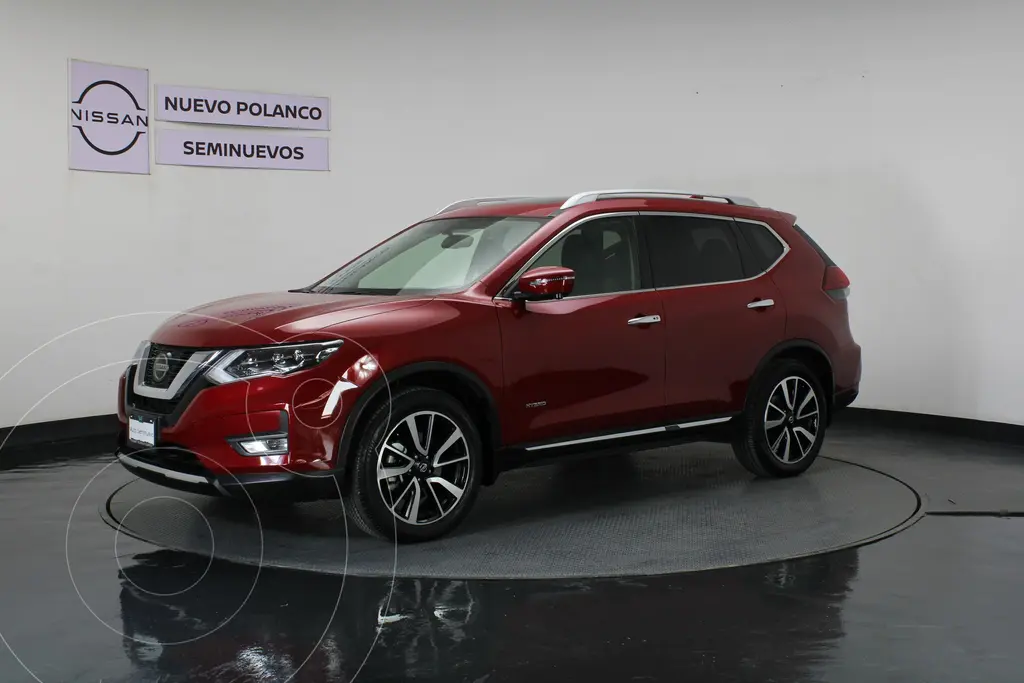 foto Nissan X-Trail Exclusive 2 Row Hybrid usado (2022) color Rojo precio $398,000