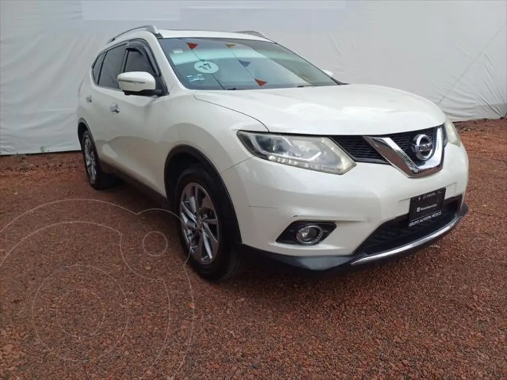 Nissan X-Trail Exclusive 2 Row usado (2017) color Blanco precio $340,000