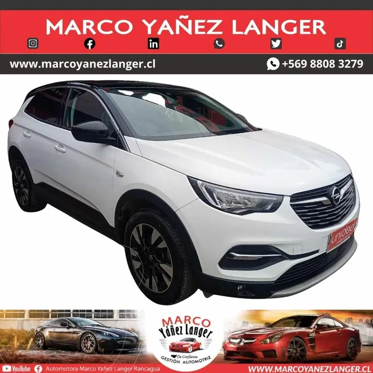 foto Opel Crossland  1.5L Limited usado (2021) color Blanco precio $17.890.000