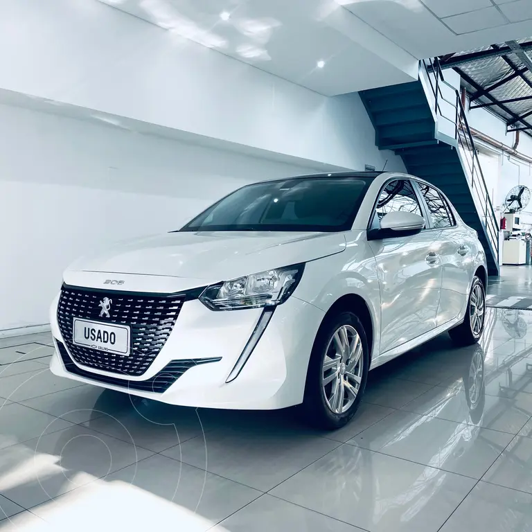 foto Peugeot 208 Active 1.6 usado (2021) color Blanco precio $19.900.000