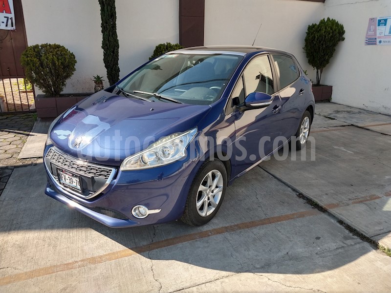 foto Peugeot 208 1.6L Allure usado (2016) color Azul precio $151,000