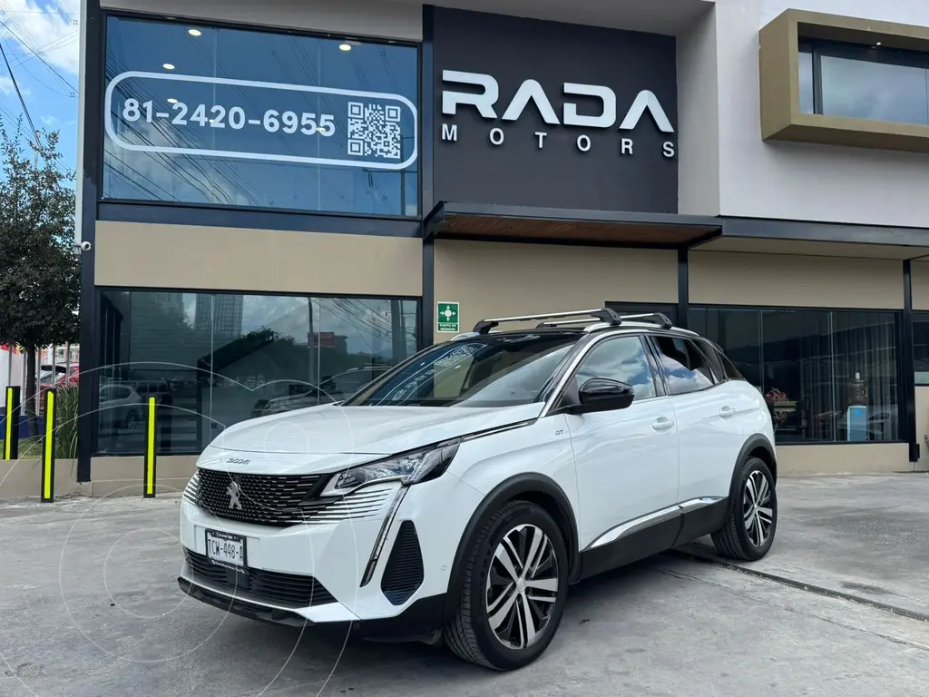 foto Peugeot 3008 1.6L GT 6vel usado (2023) color Blanco precio $397,799