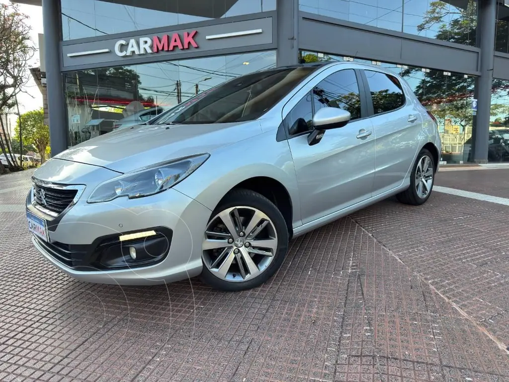 Peugeot 308 308 1.6 THP FELINE usado (2017) color Blanco precio $20.340.000