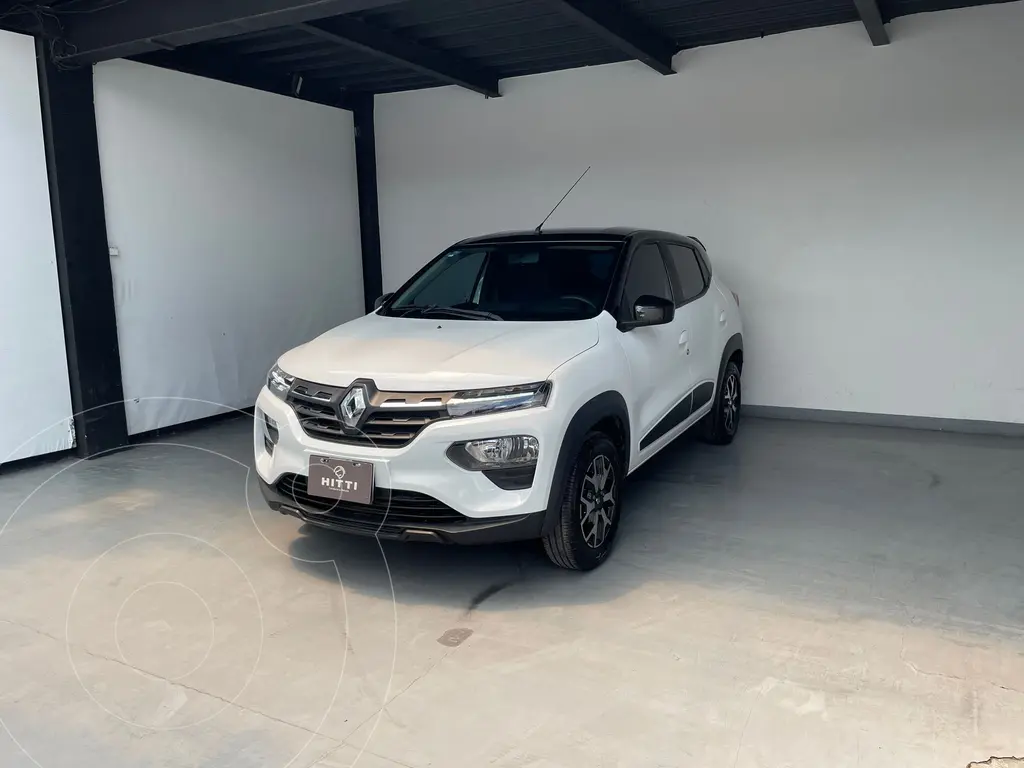 foto Renault Kwid Bitono usado (2024) color Blanco precio $228,000