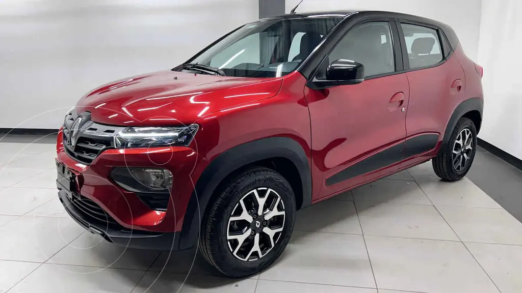 foto Renault Kwid Bitono usado (2025) color Rojo precio $240,000