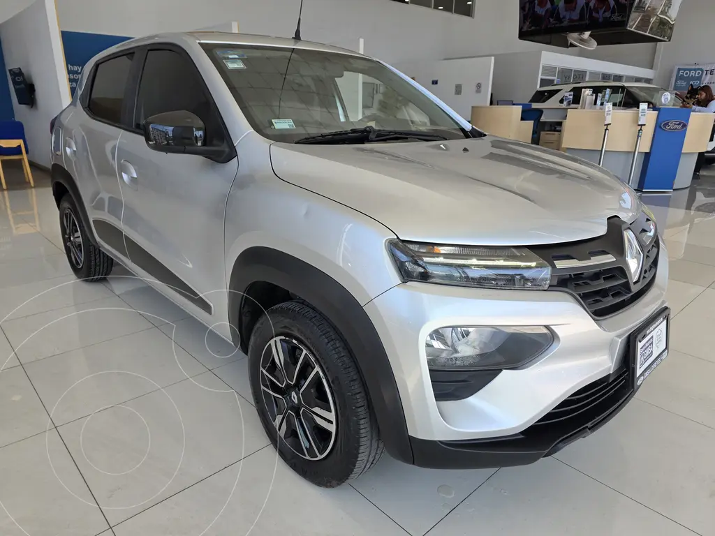 foto Renault Kwid Iconic usado (2023) color Gris Estrella precio $195,000