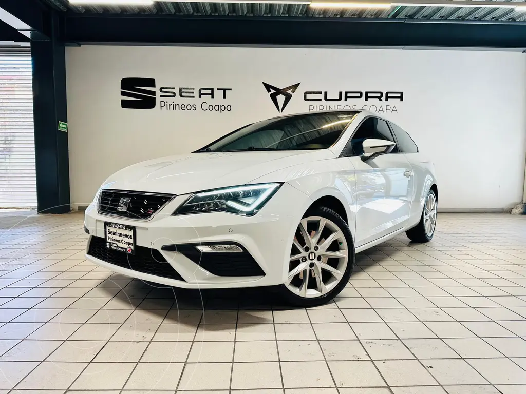 foto SEAT León FR 1.8T 180 HP DSG usado (2018) color Blanco Nieve precio $324,999
