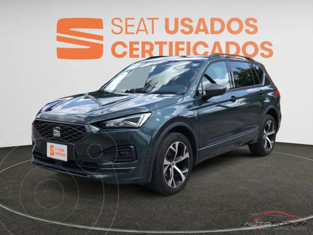 foto SEAT Tarraco Xcellence 1.4 TSI DSG usado (2023) color VERDE CAMUFLAGE precio $619,900