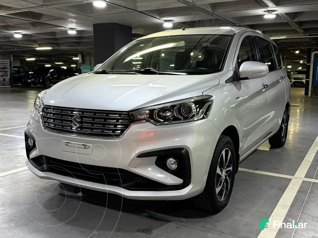 foto Suzuki Ertiga Boostergreen GLX Aut usado (2020) color plateado precio $277,000