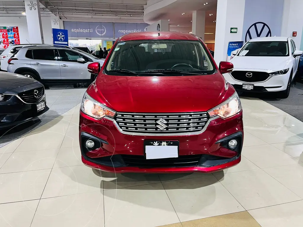 Suzuki Ertiga Boostergreen Glx Aut Usado Color Rojo Precio