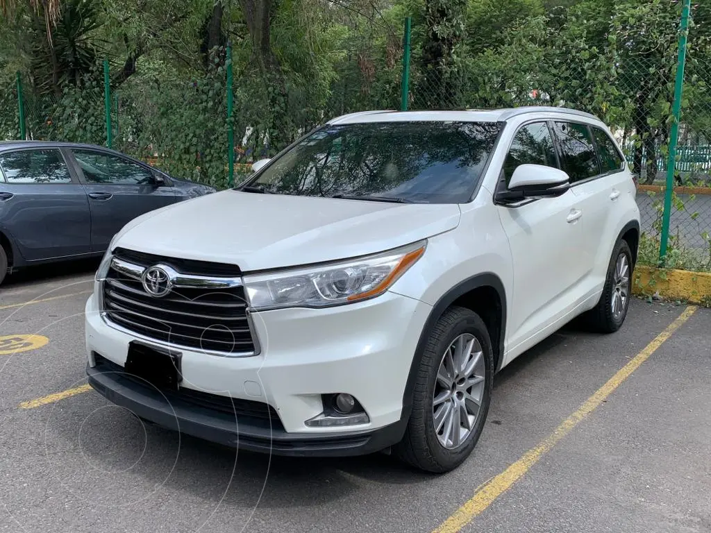 Toyota Highlander Limited Panoramic Roof Usado (2016) Color Blanco ...