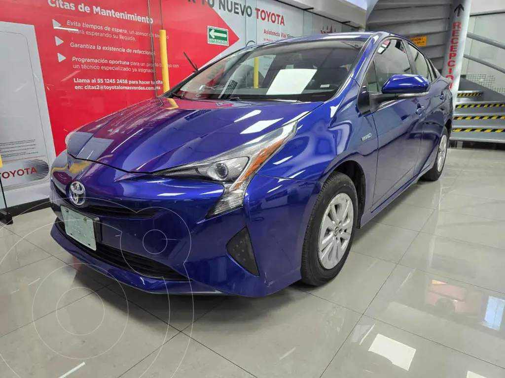 foto Toyota Prius Premium SR usado (2017) color Azul precio $249,100