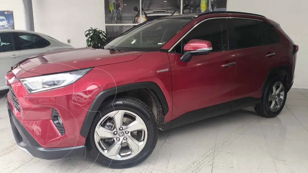 Red Rav Overhead Toyota RAV4 HEV Limited usado (2019) color Rojo precio $550,000