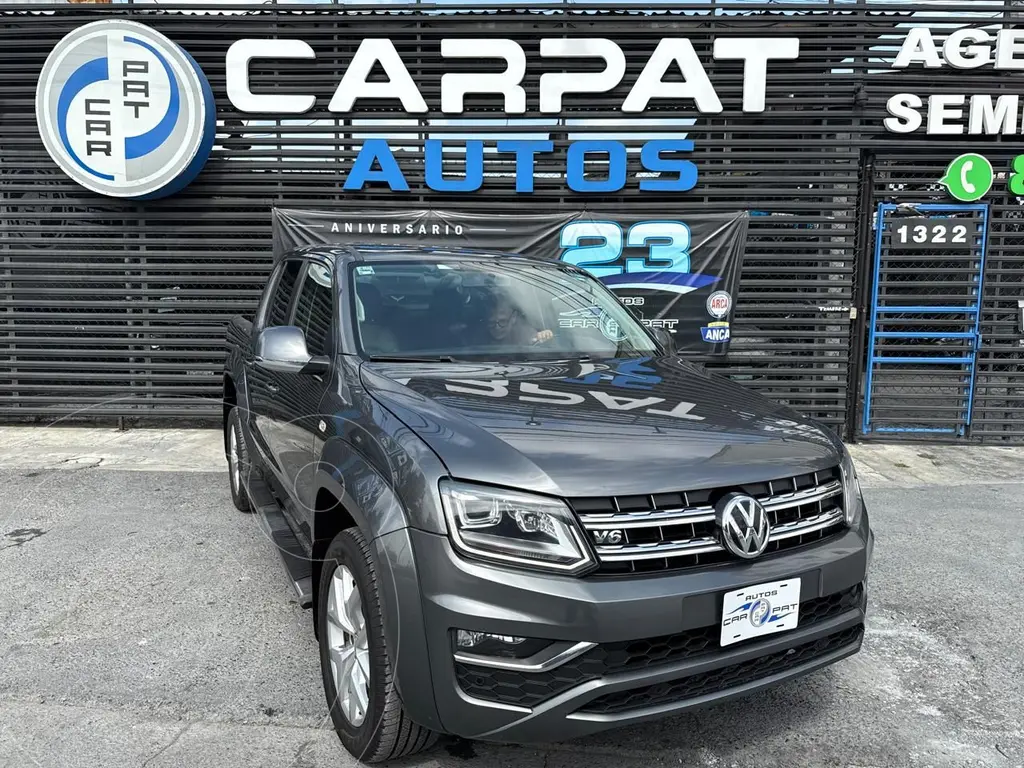 foto Volkswagen Amarok Highline Aut 4Motion V6 usado (2020) color Gris precio $479,000