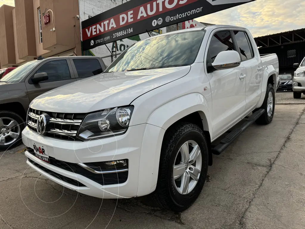foto Volkswagen Amarok Highline Aut 4Motion 2.0L usado (2020) color Blanco precio $549,999