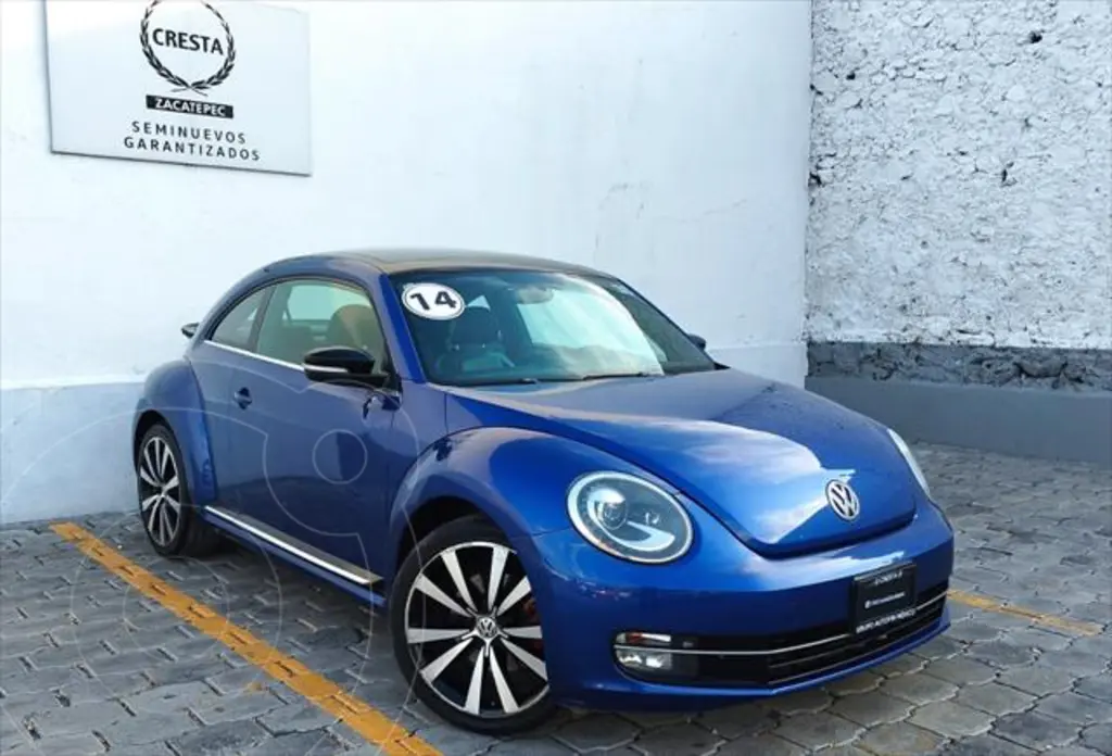 foto Volkswagen Beetle Turbo DSG usado (2014) color Azul precio $200,000