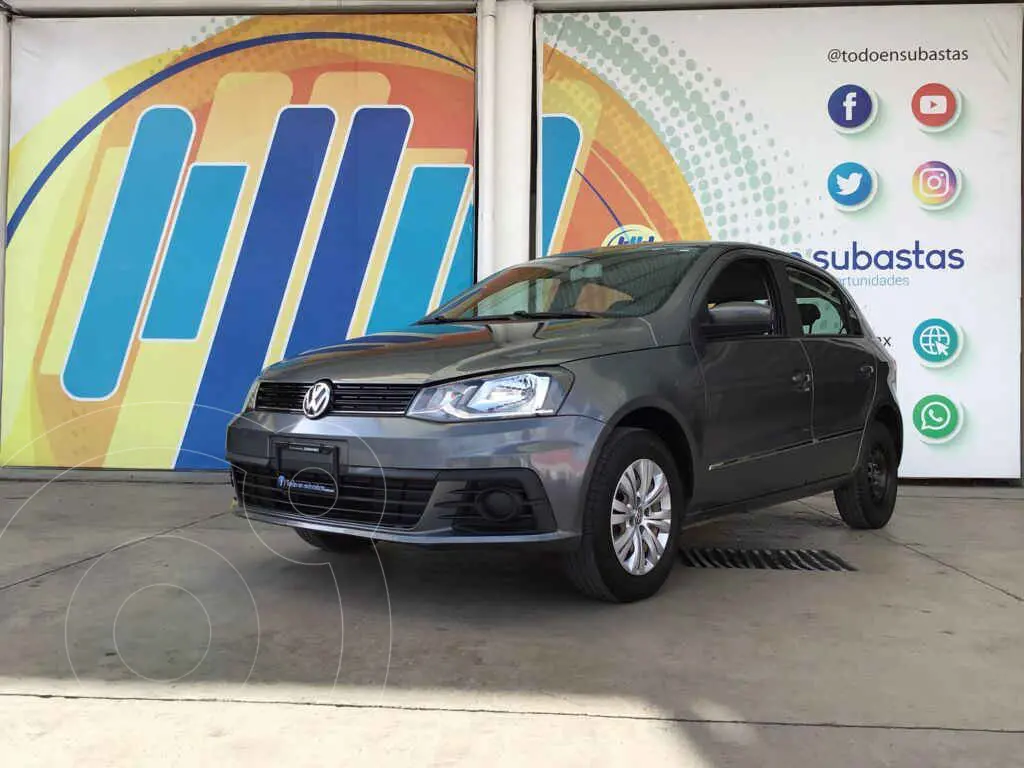 foto Volkswagen Gol Trendline usado (2019) color Gris precio $134,000