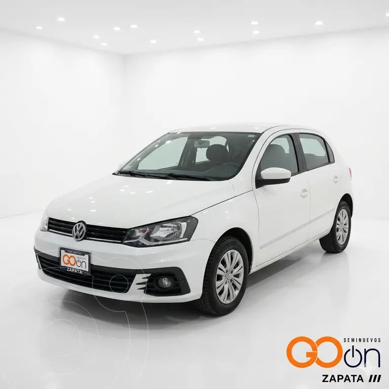 Volkswagen Gol Trendline usado (2018) color VWAGBLANCO CANDY precio $180,000