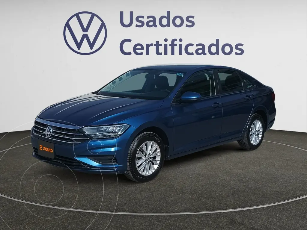 foto Volkswagen Jetta Comfortline Tiptronic usado (2019) color Azul precio $329,900