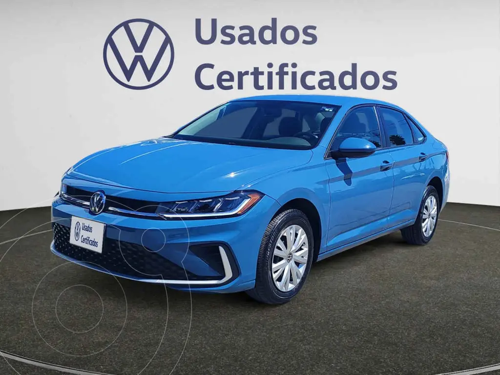 foto Volkswagen Jetta Trendline usado (2025) color Azul precio $385,900