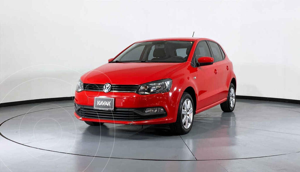 foto Volkswagen Polo Hatchback 1.6L usado (2015) color Rojo precio $169,999