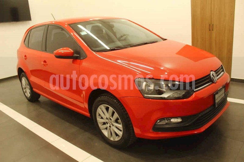 foto Volkswagen Polo 5p TSI L4/1.2/T Aut usado (2017) color Rojo precio $189,000