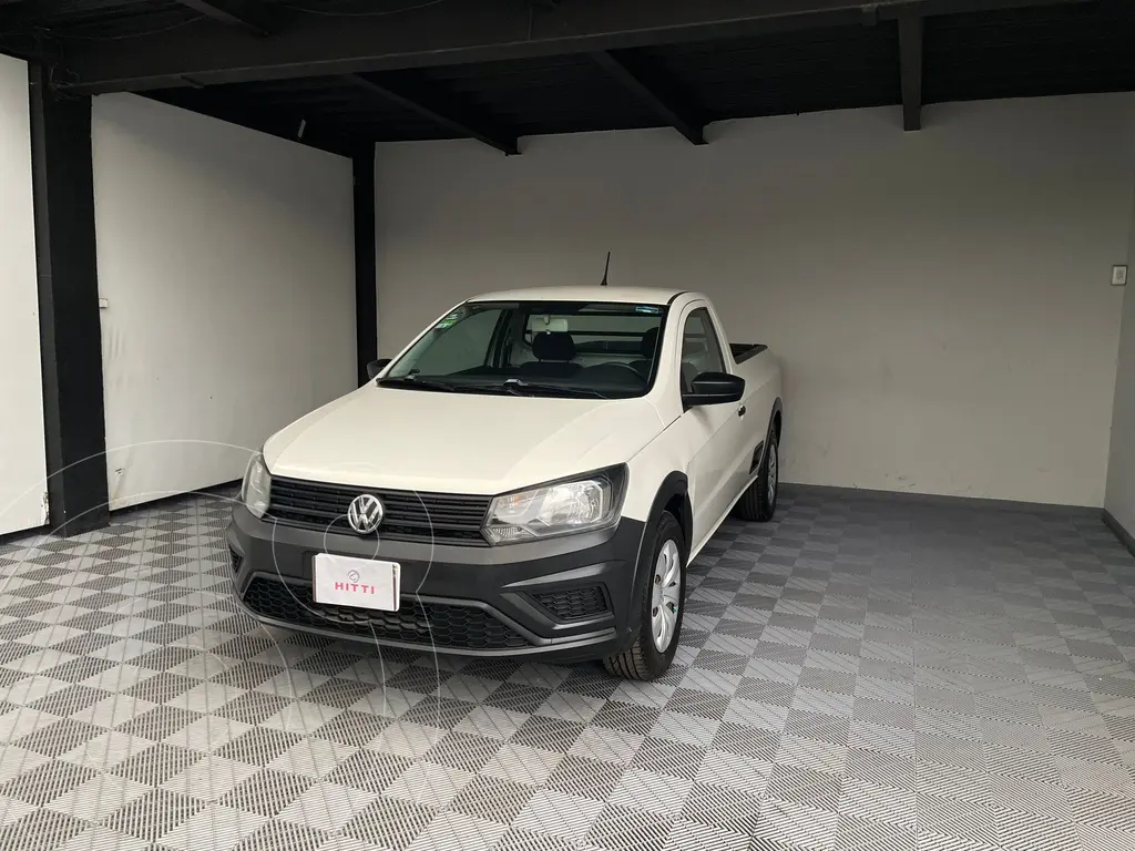 foto Volkswagen Saveiro Starline AC usado (2017) color Blanco precio $215,000