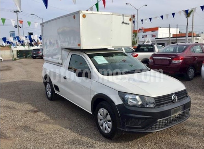 foto Volkswagen Saveiro Starline usado (2018) color Blanco precio $195,000