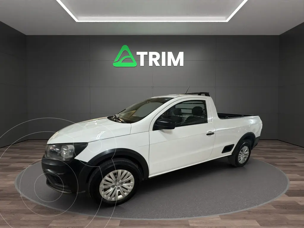 foto Volkswagen Saveiro Robust CS usado (2021) color Blanco precio $179,999