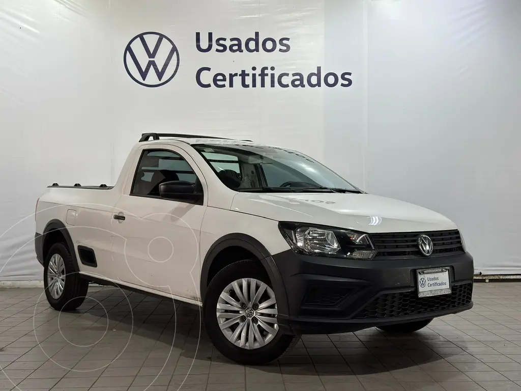 foto Volkswagen Saveiro Robust usado (2023) color Blanco precio $249,000