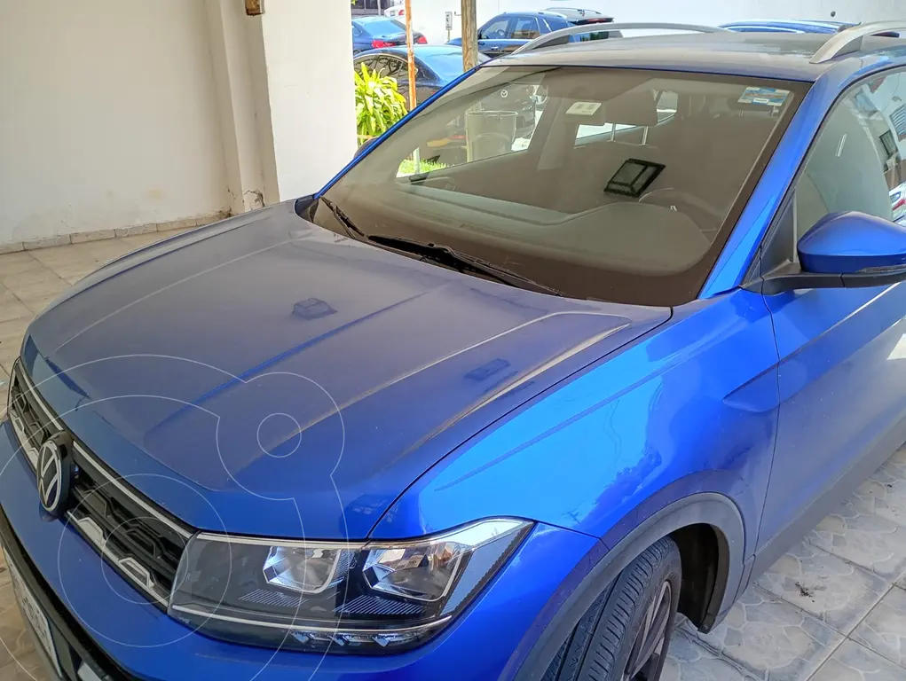 Volkswagen T-Cross Comfortline usado (2022) color Azul Metálico precio $320,000
