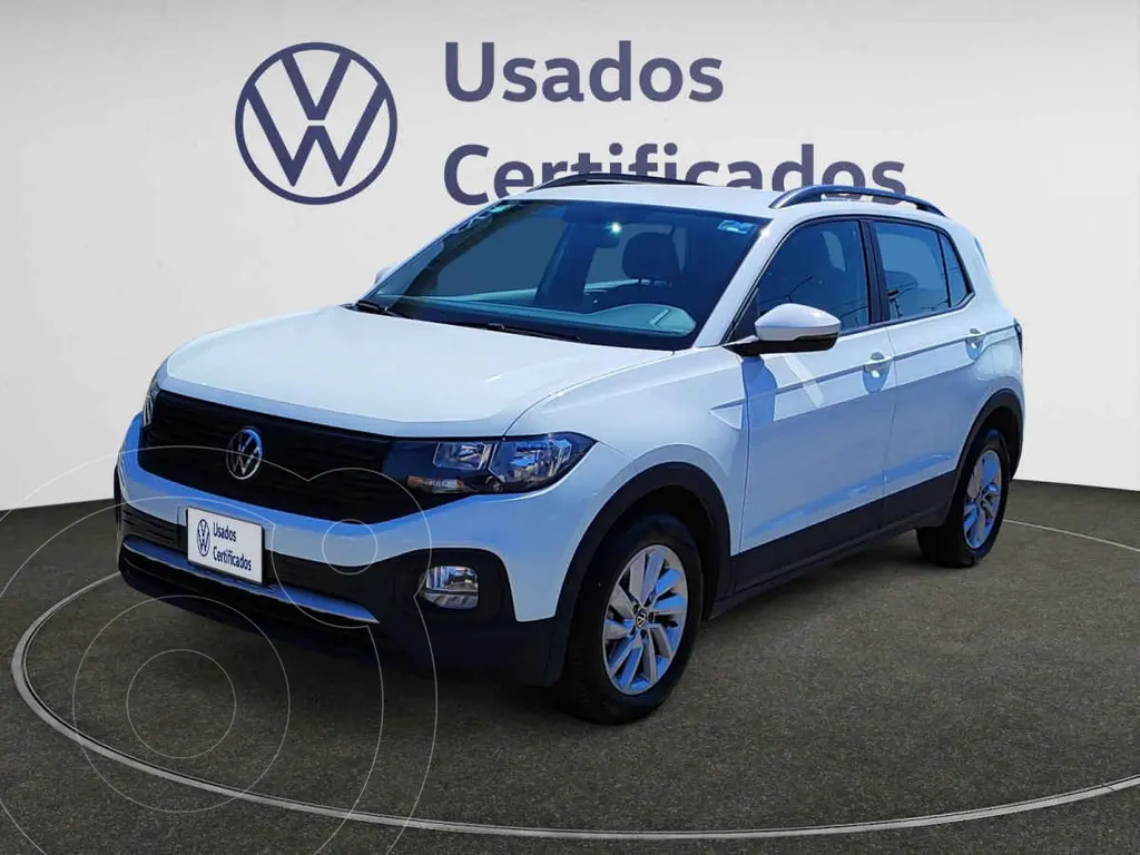 foto Volkswagen T-Cross Trendline usado (2024) color Blanco precio $365,900