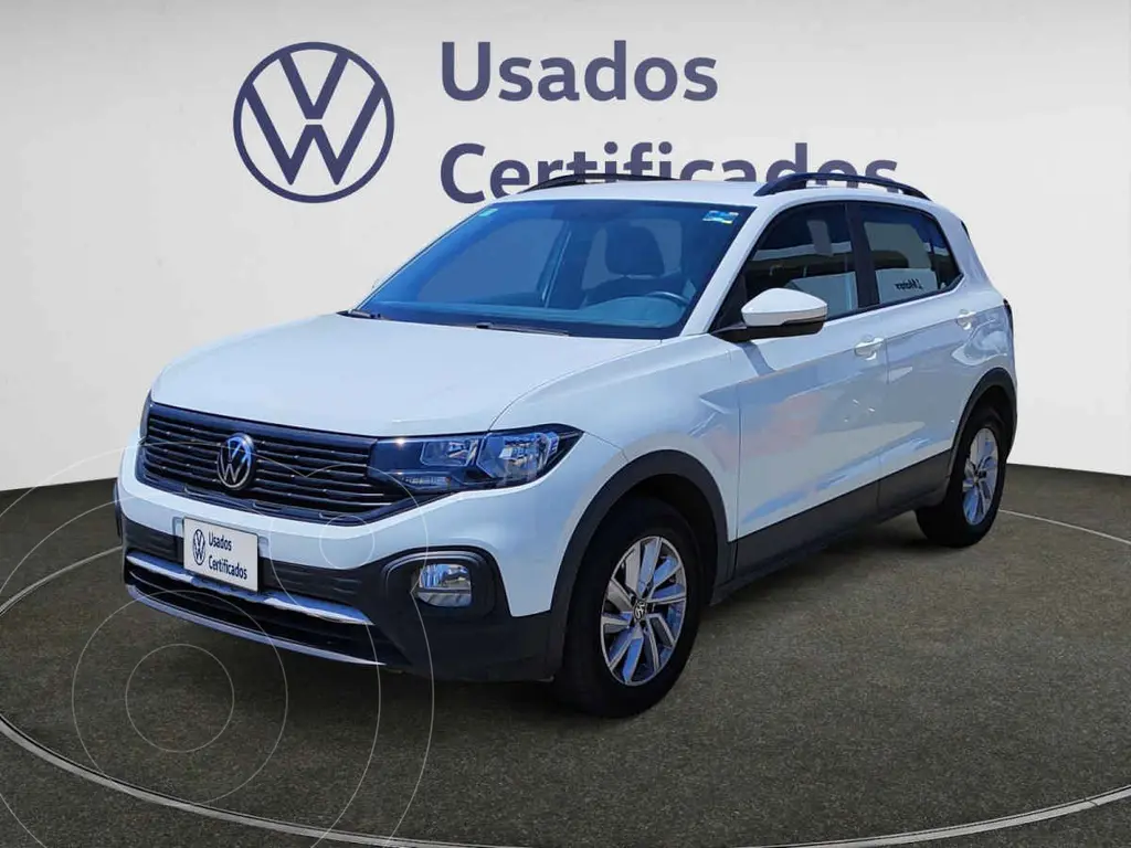 foto Volkswagen T-Cross Trendline usado (2024) color Blanco precio $355,900
