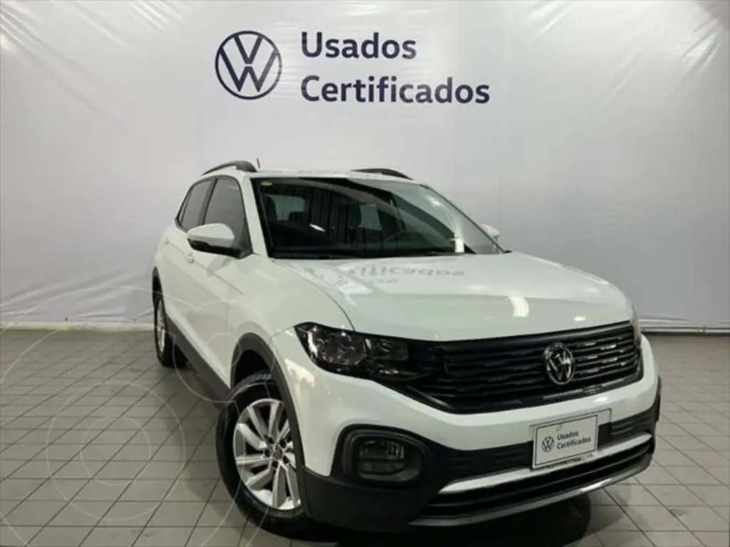 foto Volkswagen T-Cross Trendline usado (2023) color Blanco precio $359,000