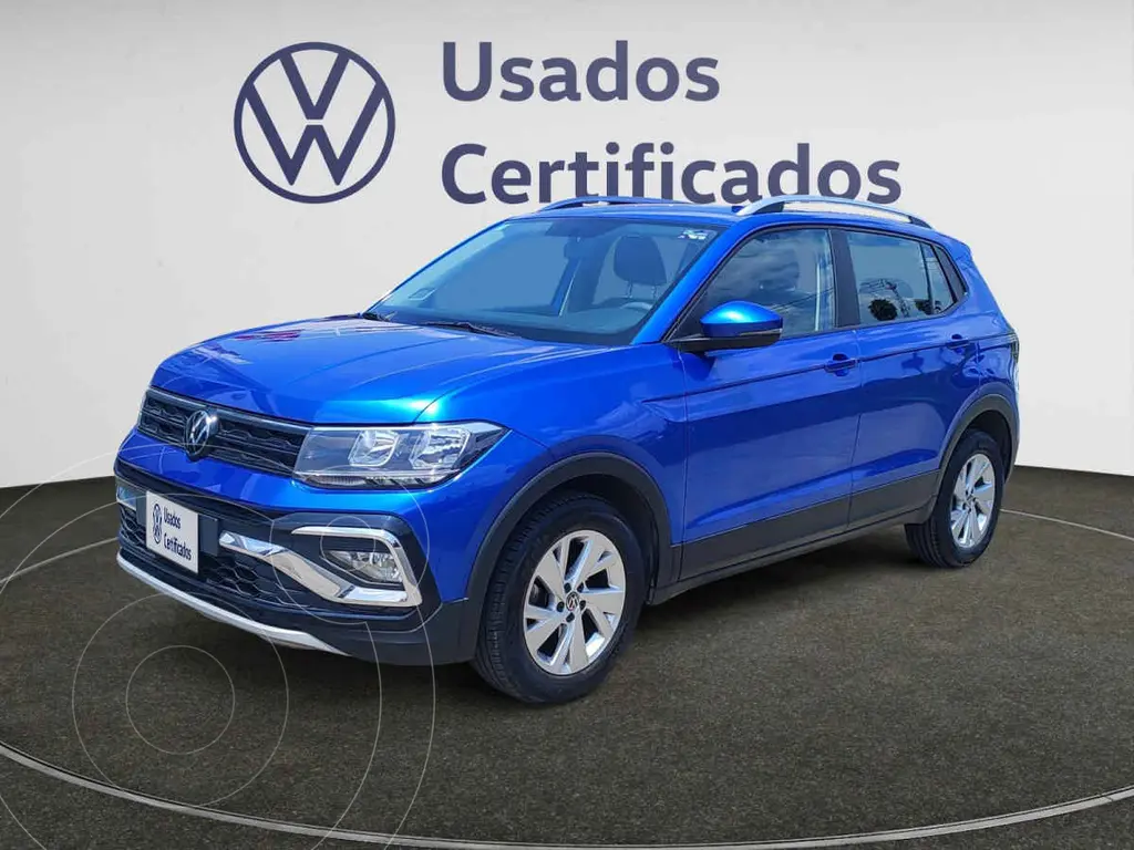 foto Volkswagen Taigun Trendline usado (2025) color Azul precio $355,900